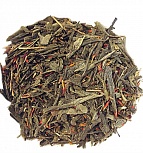Зеленый  чай  "Японская сенча с клубникой", 250 г
